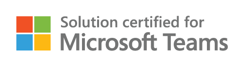 Microsoft Teams solution certified badge